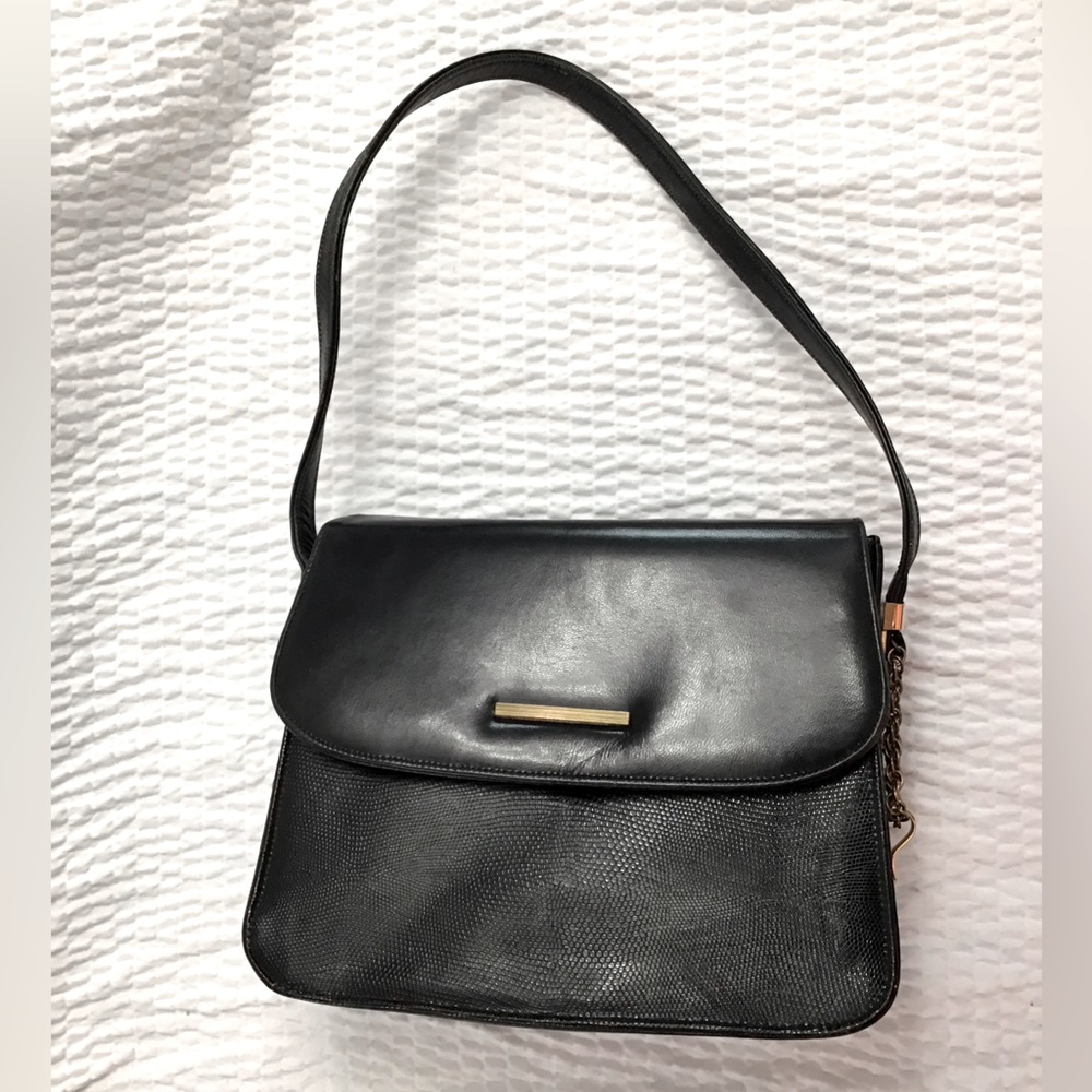 Nicholas Reich Vintage Black Handbag